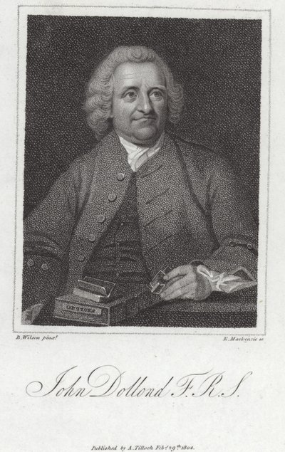 John Dollond by Benjamin Wilson